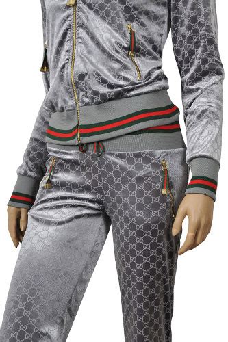 gucci sweat suit women|designer tracksuit women gucci.